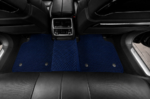 BMW 7 Series G11/G12 2015-2022 EVA Fußmatten (für G12, Blau) Foto 3