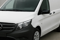 Mercedes Vito/V-class W447 2014- Schwarze Spiegelabdeckungen (Edelstahl) Foto 1