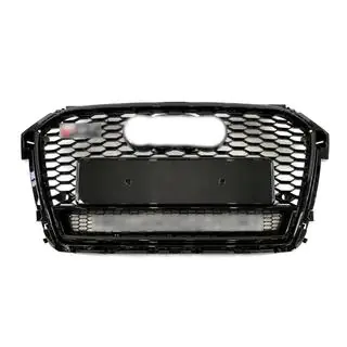 Frontgrill RS-Style mit Quattro Schriftzug (2014-2018, schwarz) Foto 1