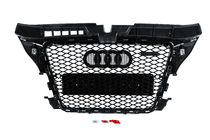Audi A3 2003-2012 Frontgrill RS-Style (2008-2012, schwarz mit Chrom) Foto 4