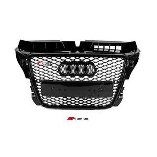 Frontgrill RS-Style (2008-2012, schwarz mit Chrom) Audi A3 2003-2012 Foto 1