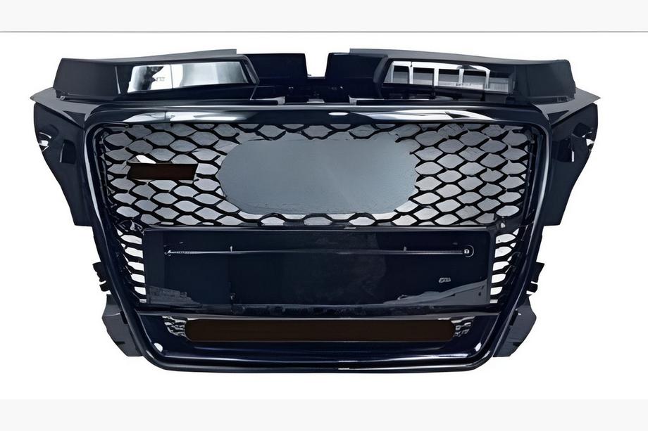 Audi A3 2003-2012 Frontgrill RS-Style V-2 (2008-2012, schwarz) Image