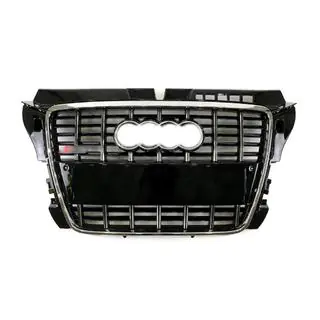 Frontgrill S-Style (2008-2012, Schwarz mit Chrom) Foto 1