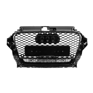 Frontgrill RS-Style mit Quattro Schriftzug (2012-2016, schwarz) Foto 1