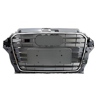 Frontgrill RS-Style (2012-2016, grau mit Chrom) Audi A3 2012-2020