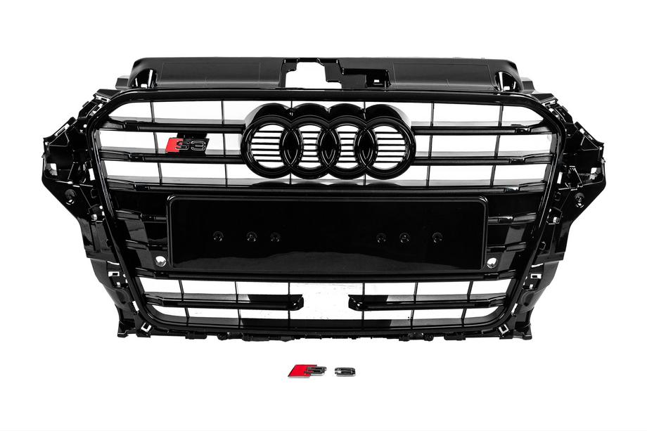 Audi A3 2012-2020 Frontgrill S-Style (2012-2016, schwarz) Image