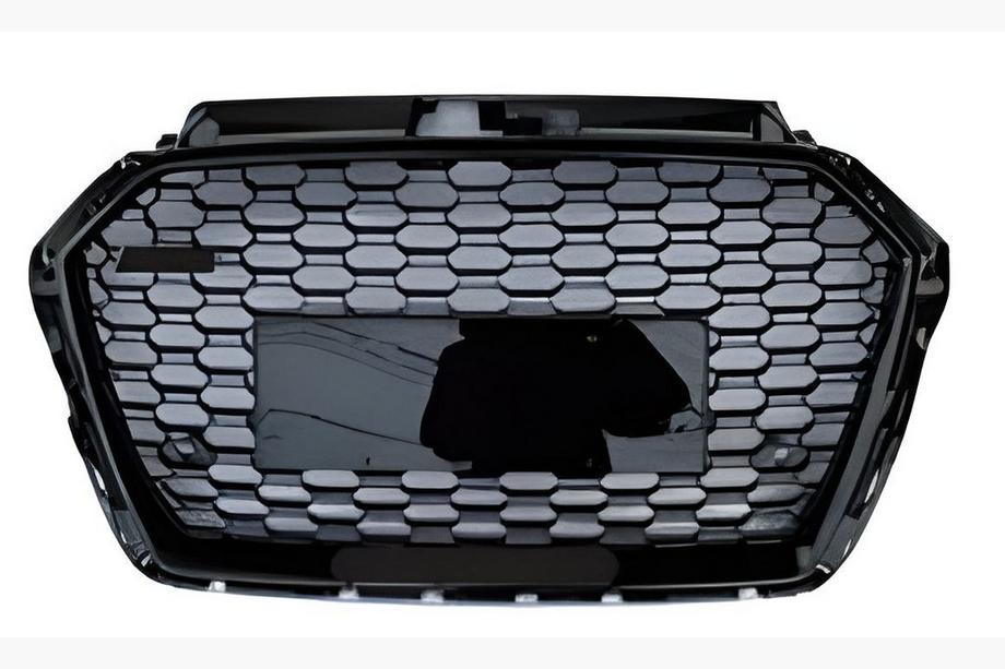 Audi A3 2012-2020 Frontgrill RS-Style (2016-2020, ohne Logo, schwarz) Image