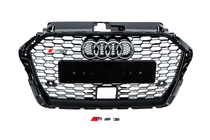 Audi A3 2012-2020 Frontgrill RS-Style (2016-2020, schwarz-grau) Foto 1