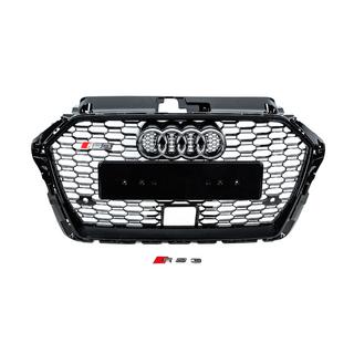 Frontgrill RS-Style (2016-2020, schwarz-grau) Audi A3 2012-2020 Foto 1
