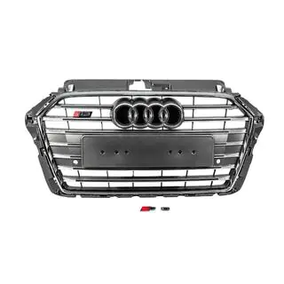 Frontgrill S-Style (2016-2020, grau mit Chrom) Foto 1