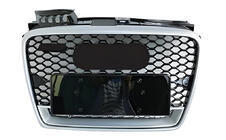 Audi A4 B7 2004-2008 Frontgrill RS-Style V-1 (schwarz mit Chrom) Foto 1