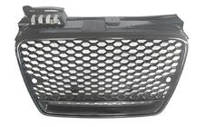 Audi A4 B7 2004-2008 Frontgrill RS-Style V-2 (ohne Logo, schwarz mit Chrom) Foto 1