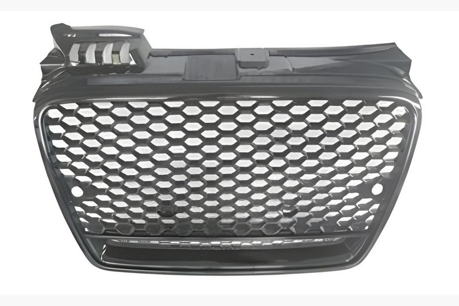 Audi A4 B7 2004-2008 Frontgrill RS-Style V-2 (ohne Logo, schwarz mit Chrom) Image