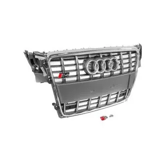 Frontgrill RS-Style (2007-2011, grau mit Chrom) Foto 3