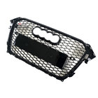 Audi A4 B8 2007-2015 Frontgrill RS-Style (2012-2015, schwarz) Foto 2