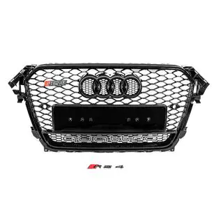 Frontgrill RS-Style schwarz mit Quattro Schriftzug (2012-2015) Foto 1