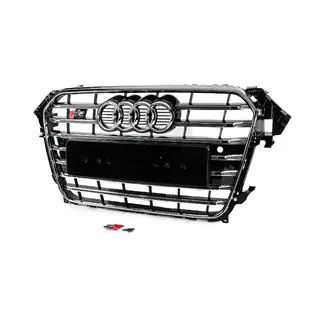 Frontgrill S-Style (2012-2015, schwarz mit Chrom) Foto 2