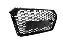 Audi A4 B9 2015-2024 Frontgrill RS-Style Quattro (ohne Logo, 2015-2019, schwarz) Foto 3