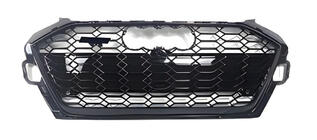 Audi A4 B9 2015-2024 RS-Style Kühlergrill vorne (2019-2024, schwarz) Foto 1