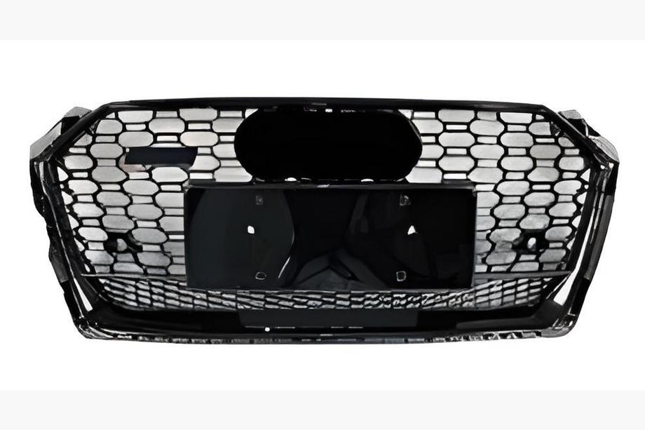 Audi A5 2016-2025 Frontgrill RS-Style mit Quattro Schriftzug (2016-2019, schwarz) Image