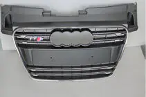 Audi TT 2006-2014 Frontgrill S-Style (2008-2014, schwarz mit Chrom) Foto 1