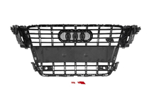 Audi A5 2007-2015 Frontgrill S-Style (2007-2011, schwarz mit Chrom) Foto 4