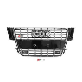 Frontgrill S-Style (2007-2011, schwarz mit Chrom) Audi A5 2007-2015 Foto 1