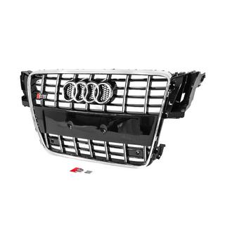 Frontgrill S-Style (2007-2011, schwarz mit Chrom) Audi A5 2007-2015 Foto 2