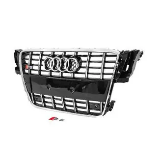 Frontgrill S-Style (2007-2011, schwarz mit Chrom) Foto 2