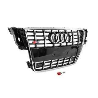 Frontgrill S-Style (2007-2011, schwarz mit Chrom) Foto 3