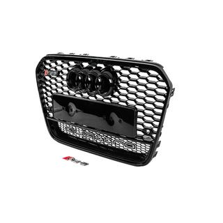 Frontgrill RS-Style schwarz mit Quattro Schriftzug (2011-2014) Foto 2