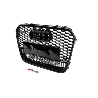 Frontgrill RS-Style schwarz mit Quattro Schriftzug (2011-2014) Foto 2