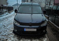 Volkswagen Caddy 2010-2015 Frontlippe Niken Black (ABS) Foto 2