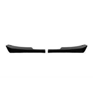 Flap Heckstoßstangenabdeckung DPT (ABS) (2Stk) (Schwarz Glanz) Foto 4
