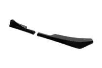 Volkswagen Caddy 2010-2015 Flap Heckstoßstangenabdeckung DPT (ABS) (2Stk) (Schwarz Glanz) Foto 8