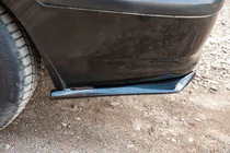 Volkswagen Caddy 2010-2015 Flap Heckstoßstangenabdeckung DPT (ABS) (2Stk) (Schwarz Glanz) Foto 12