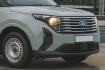 Ford Courier 2023- Chrom Kühlergrill Abdeckungen (Edelstahl) Foto 1