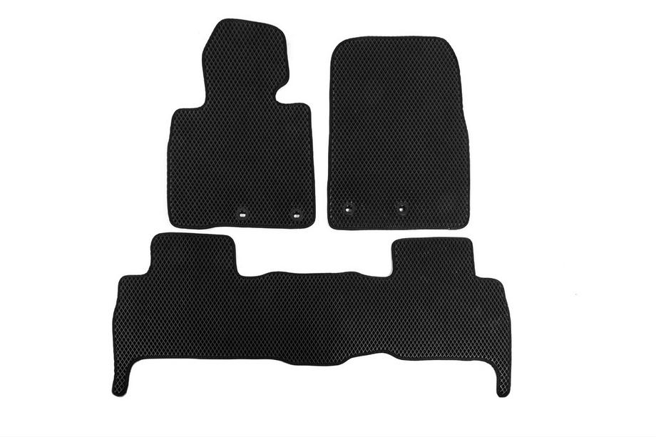 Toyota Land Cruiser 200 2007-2021 EVA Gummimatten V-2 (2012-2021, Schwarz) Image