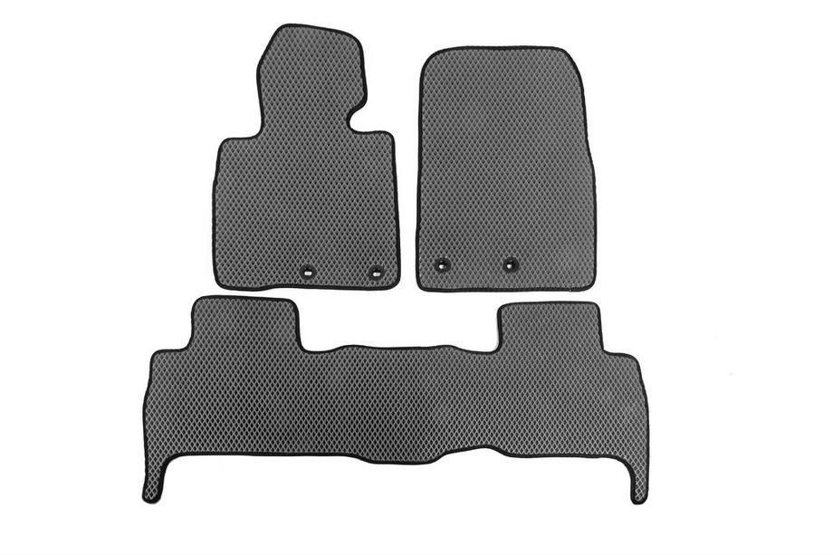 Lexus LX570/450d 2008-2022 EVA V-2 Fußmatten aus Polyurethan (2012-2021, Grau) Image