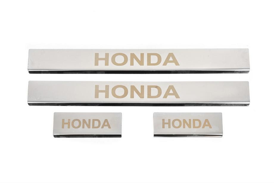 Honda CRV 2007-2011 Einstiegsleisten Carmos (4 Stk, Edelstahl) Image
