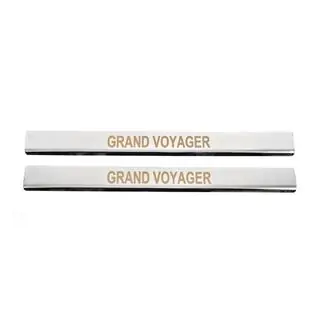 Einstiegsleisten Carmos (2 Stk, Edelstahl) Chrysler Voyager 2008-2016 Foto 1