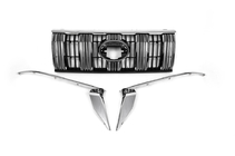 Toyota Land Cruiser Prado 120 2002-2009 Facelift Kit auf Toyota Land Cruiser Prado 150 2017+ Foto 9