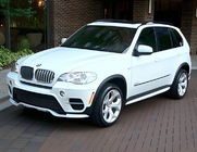 BMW X5 E70 2007-2013 Frontstoßstangenlippe (2010-2013, grundiert zum Lackieren) Foto 9