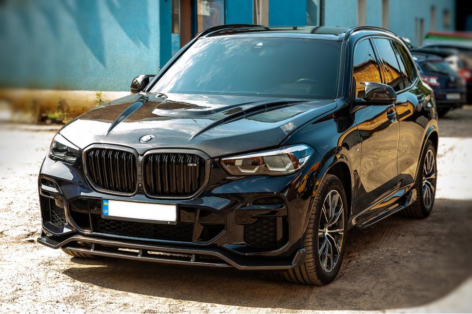 BMW X5 G05 2019–2026 Frontlippe Paradigm V-2 (2018-2022, Echtcarbon) Image