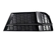 Audi A3 2012-2020 Nebelscheinwerfergitter S-Style V-1 (2016-2020, 2 Stk, Schwarz) Foto 2