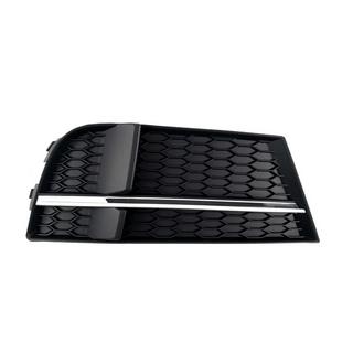 Nebelscheinwerfergitter S-Style V-2 (2016-2020, 2 Stk, Schwarz) Audi A3 2012-2020 Foto 2
