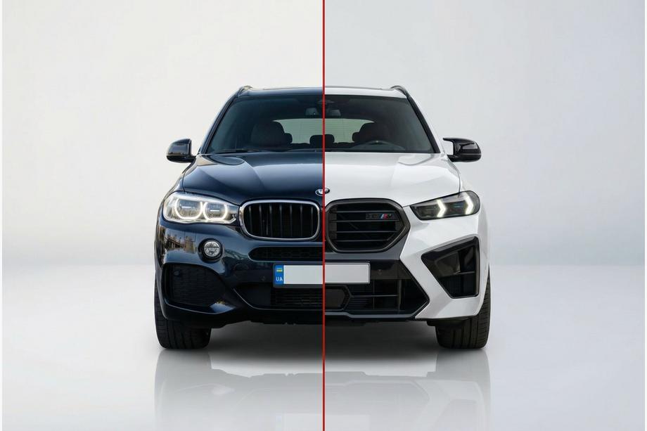 BMW X5 F15 2013-2018 Facelift-Umrüstkit auf X5M F95 2024 (mit Austausch der Heckklappe) Foto 1
