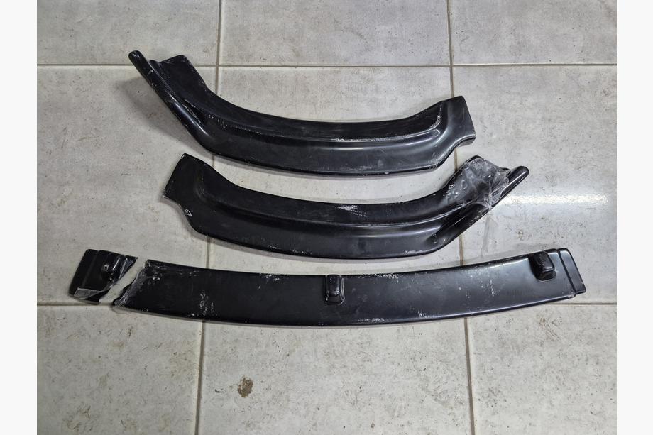 BMW 3 Series F30/F31 2012-2019 B-Ware Frontspoiler DPT Lip für Serienversion (Schwarz Glanz) Foto 2