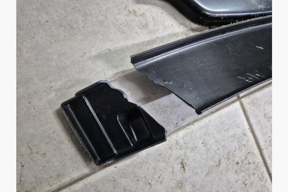BMW 3 Series F30/F31 2012-2019 B-Ware Frontspoiler DPT Lip für Serienversion (Schwarz Glanz) Foto 4