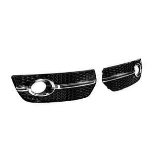 Nebelscheinwerfergitter RS-Style (2008-2012, 2 Stk., schwarz mit Chrom) Audi Q5 2008-2017 Foto 3